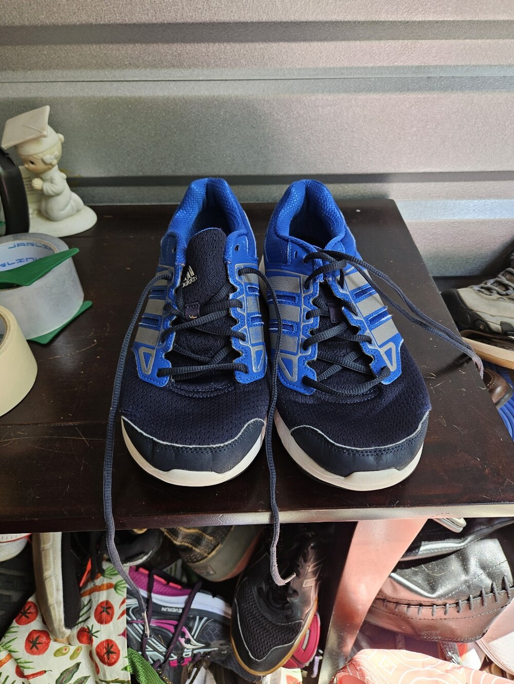 Adidas Galactic Elite m FA3947 Men Size 9.5 Blue Gray Navy